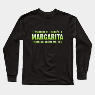 Funny Margarita Long Sleeve T-Shirt